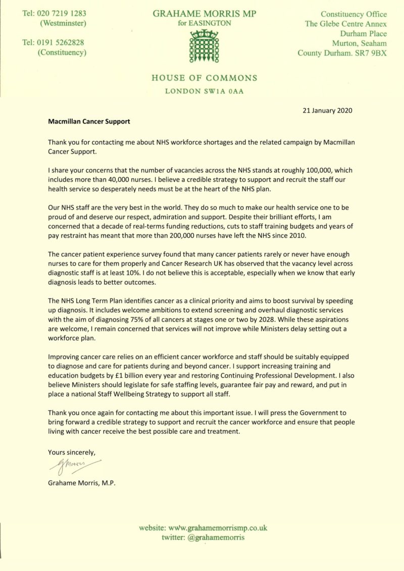 Macmillan Cancer Support