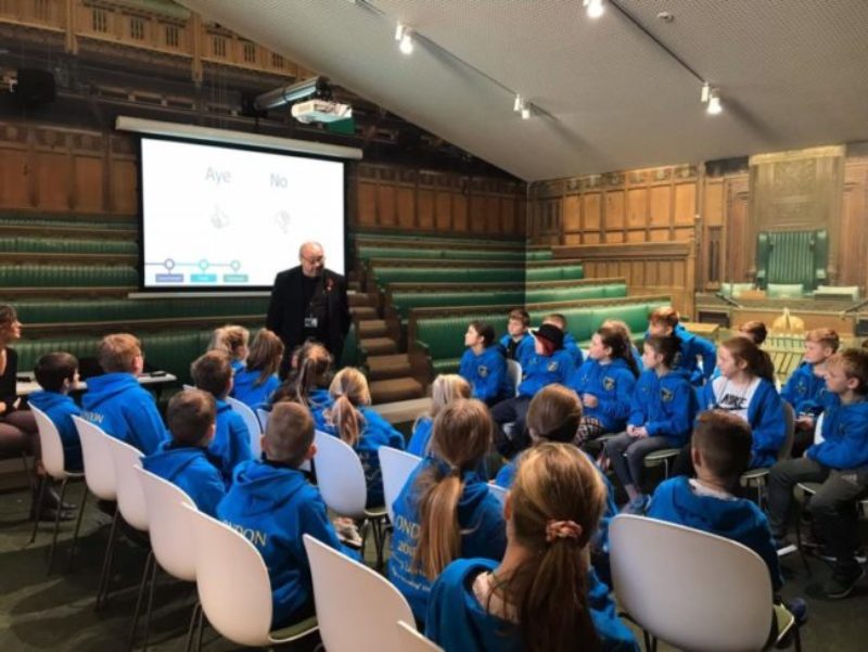 School Visit to House of Commons