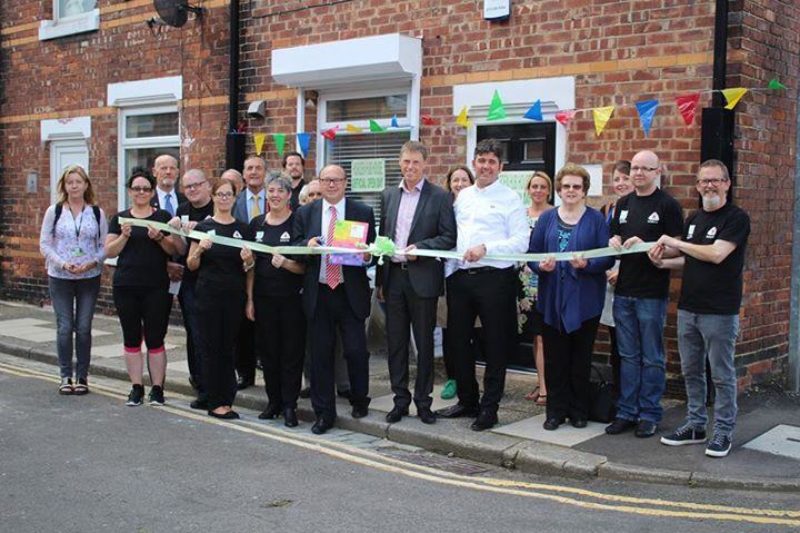 Grahame at the Horden Hub House
