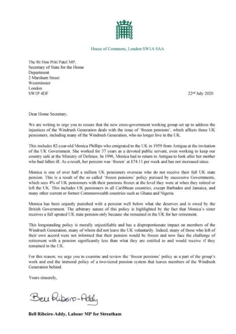Grahame is one of over 50 cross-party signatories