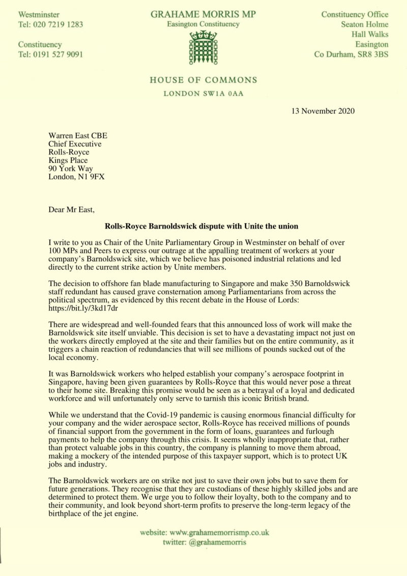 Unite Parliamentary Group