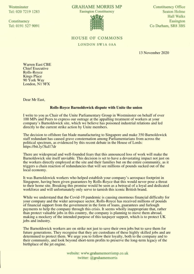 Unite Parliamentary Group